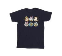 Disney - "Mickey Mouse and Friends" T-Shirt für Herren (Marineblau) 5XL