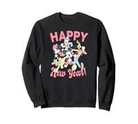 Disney Mickey Mouse and Minnie Happy New Year Sweatshirt