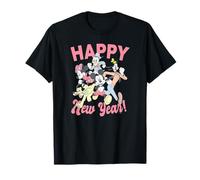 Disney Mickey Mouse and Minnie Happy New Year T-Shirt