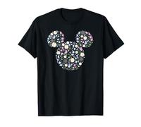 Disney Mickey Mouse April Birth Month Birthstone & Flowers T-Shirt