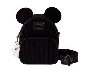 Disney Mickey Mouse Classic Corduroy Convertible Mini Backpack & Crossbody Bag 1 Stk.