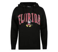 Disney Mickey Mouse College-Kapuzenpullover für Damen, Schwarz L