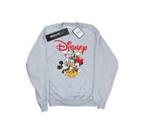 Disney - "Mickey Mouse Crew" Sweatshirt für Herren (Grau) L