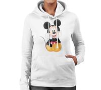 Disney Mickey Mouse Cute Sketch Women's Hooded Sweatshirt