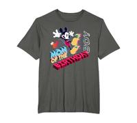 Disney Mickey Mouse Family Star Mom of the Birthday Boy T-Shirt