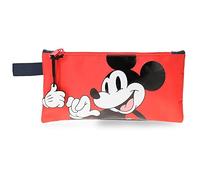 Disney Mickey Mouse Fashion Federmäppchen Mehrfarbig 22x12 cm Mikrofaser, bunt, etui