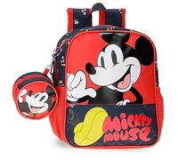 Disney Mickey Mouse Fashion Rucksack Kindergarten Mehrfarbig 21 x 25 x 10 cm Mikrofaser 5,25 l, bunt, Kindergartenrucksack