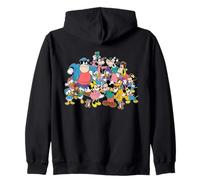 Disney Mickey Mouse & Friends Retro Matching Group Pose Kapuzenjacke