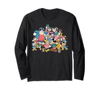 Disney Mickey Mouse & Friends Retro Matching Group Pose Langarmshirt