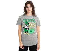 Disney Mickey Mouse Friends St Patrick's Day Mickey Pot O Gold Damen T-Shirt, Athletisches Heather-Grau, L