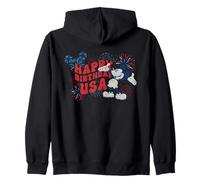 Disney Mickey Mouse Happy Birthday USA 4th of July 250th Kapuzenjacke