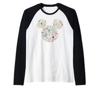 Disney Mickey Mouse Icon First 100 Days of School 100th Day Raglan