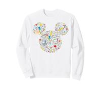 Disney Mickey Mouse Icon First 100 Days of School 100th Day Sweatshirt