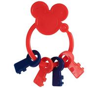 Disney Mickey Mouse Key Shape Keyring Teether