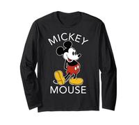 Disney Mickey Mouse klassisches Porträt Langarmshirt