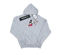Disney - "Mickey Mouse Love Cherub" Kapuzenpullover für Damen (Grau) 2XL