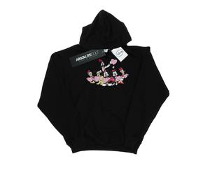 Disney - "Mickey Mouse Love Friends" Kapuzenpullover für Herren (Schwarz) M