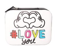 Disney Mickey Mouse Love You Schmuckkästchen aus Kunstleder