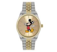 Disney Unisex-Erwachsene Analog Quarz Uhr mit Edelstahl Armband MK8185