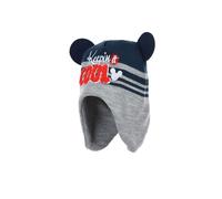 Disney Mickey Mouse Mütze "Mickey Mouse" in Grau - Größe 52 cm | Kindermuetzen