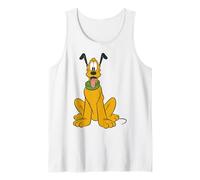 Disney Mickey Mouse Pluto The Dog Portrait Tank Top