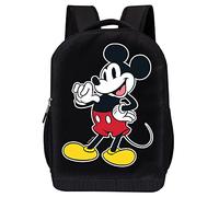 Disney Mickey Mouse Rucksack für Kinder und Erwachsene, 43,2 cm, Air-Mesh-gepolsterter Rucksack für Schule und Reisen, Schwarz, Rot/Gelb, Large, Mickey Pod