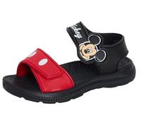 Disney Mickey Mouse Sandalen für Jungen Sommer EVA Waterproof Beach Shoes, rot, 32 EU