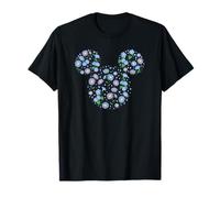 Disney Mickey Mouse September Birth Month Birthstone Flowers T-Shirt