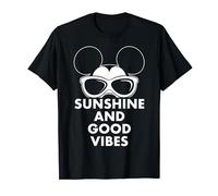 Disney Mickey Mouse Sunshine And Good Vibes T-Shirt