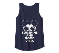 Disney Mickey Mouse Sunshine And Good Vibes Tank Top