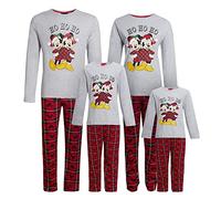 Disney Mickey Mouse Weihnachts-Schlafanzug für Herren, Damen, Jungen, Mädchen, Weihnachts-Pyjama-Set, Kinder, 6 Jahre