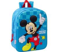 Disney Mickey oder 3D-Kindergartenrucksack - Vorschulrucksack mit Relief für Jungen und Mädchen - Kindergartenrucksack mit lustigem und originellem D