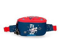 Disney Mickey on The Moon Kuriertasche, Motiv Mickey on The Moon, Azul, 27 x 11 x 6,5 cm, blau, 27x11x6.5 cms, Bauchtasche