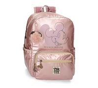 Disney Mickey Outline Schulrucksack für Laptop, Pink, 32 x 42 x 15 cm, Polyester, 20.16L