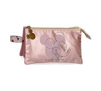 Disney Mickey Outline Triple Pink Tasche 22 x 12 x 5 cm Polyester