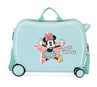 Disney Mickey That´S Easy Kinderkoffer, grün, 50 x 38 x 20 cm, starr, ABS, seitlicher Zahlenkombinationsverschluss, 34 l, 3 kg, 2 Handgepäckträger