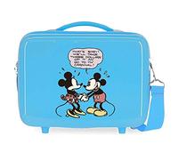 Disney Mickey That´S Easy Kulturbeutel, anpassbar, Blau, 29 x 21 x 15 cm, starr, ABS 9,14 l