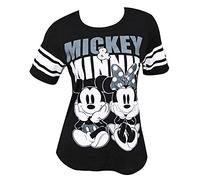 Disney Mickey und Minnie Mouse Frauen-Fußball-Art-T-Shirt Medium