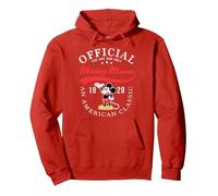 Disney Mickey und seine Freunde Die einzig wahre Micky Maus Pullover Hoodie, Unisex für Erwachsene, Rot, L