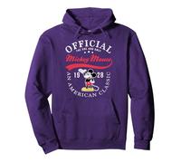 Disney Mickey und seine Freunde Die einzig wahre Micky Maus Pullover Hoodie, Unisex für Erwachsene, Violett, S