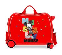 Disney Mickey's Party Koffer, rot, 50x38x20 cms, Kinderkoffer