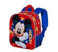 Disney Micky Maus Buddy-Elite 3D Rucksack, Rot, 25 x 30 cm, Kapazität 7 L