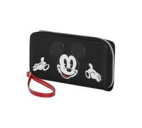 Disney Geldbörse Micky Maus Face – Unisex Schwarz, 19 x 10 cm, 06639