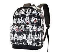 Disney Micky Maus Mess-Fan HS Rucksack, Schwarz