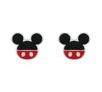 Disney Micky Maus Ohrstecker Sterling Silber Emaille für Kinder Mädchen Schmuck Disney, UNICO, Sterling Silber, Kein Edelstein