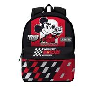 Disney Micky Maus Racing-HS FAN Rucksack 3.0, Rot 31 x 41 cm, Kapazität 22 L