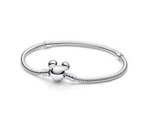 Disney Micky Maus Schlangenarmband aus 925er Silber