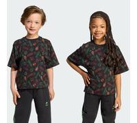 adidas - Kid's Adidas Disney Mickey Mouse Tee - T-Shirt, Gr. 116, schwarz (Black/ImpactOrange/LimeBurst)