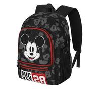 Disney Micky Maus Year-FAN Fight Rucksack 2.2, Schwarz, 31 x 44 cm, Kapazität 24 L