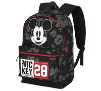 Disney Micky Maus Year-FAN HS Rucksack 2.2, Schwarz, 31 x 44 cm, Kapazität 24 L